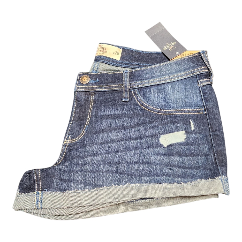 Hollister Women's  Blue Jean Shorts